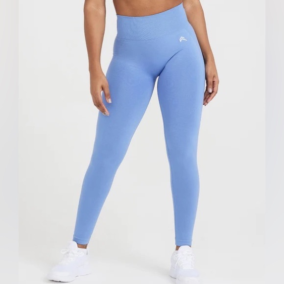 Oner Active Classic Seamless Leggings Blue Marl - Picture 1 of 5